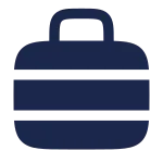 Suitcase Lines SVG Icon